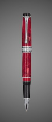 купить Ручка-роллер Aurora Optima Auroloide Rossa CT, в подарочной коробке, Лаки и смолы: смола, хром, 2026 г.