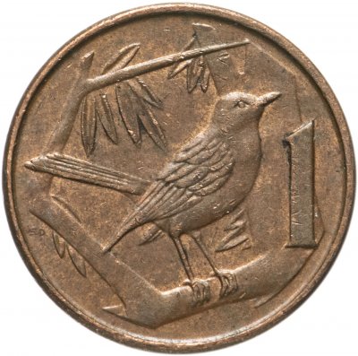 купить Каймановы острова 1 цент (cent) 1999-2017, случайная дата