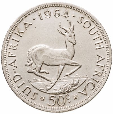 купить ЮАР 50 центов (cents) 1964