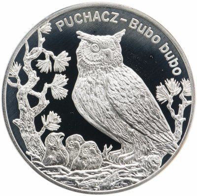 купить Польша 20 злотых (zlotych) 2005 Всемирная природа - Филин