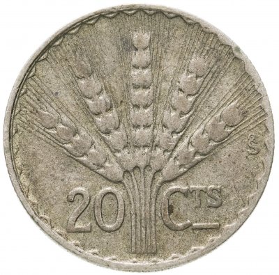 купить Уругвай 20 сентесимо (centesimos) 1942