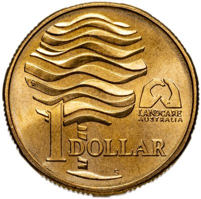 купить Австралия 1 доллар (dollar) 1993 "Landcare Australia — организация по защите окружающей среды" в буклете