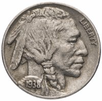 купить США 5 центов (cents) 1935 S Buffalo Nickel знак монетного двора: "S" - Сан-Франциско