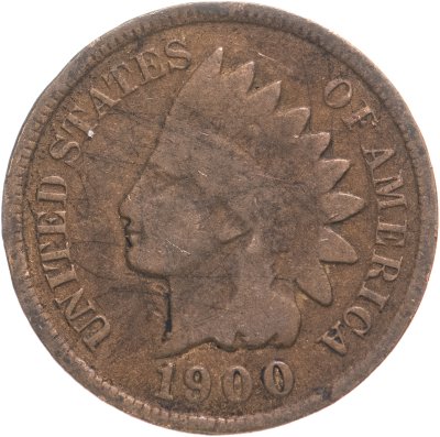 купить США 1 цент 1900 "Indian Head Cent"