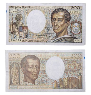 купить Франция 200 франков 1985 (Montesquieu, барон де Монтескьё)