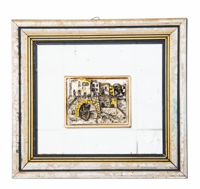 купить Панно настенное "Венеция", пластик, стекло, Италия, 1980-2000 г.