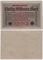 купить Германия 50 миллионов марок 1923 (Pick 109)
