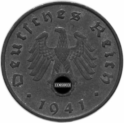 купить Германия (Третий Рейх) 10 рейхспфеннигов (reichspfennig) 1940-1945, случайный год