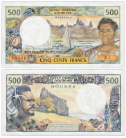 Купить Новая Каледония 500 франков 1985 (Pick 60e) Подпись 5