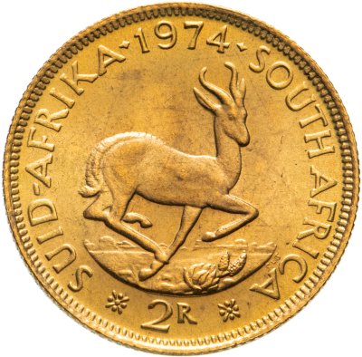 купить ЮАР 2 ранда (rand) 1974
