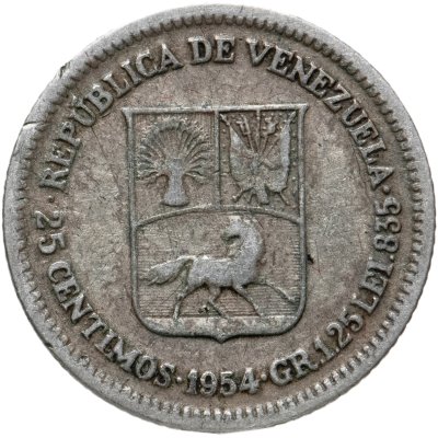 купить Венесуэла 50 сентимо (centimos) 1954
