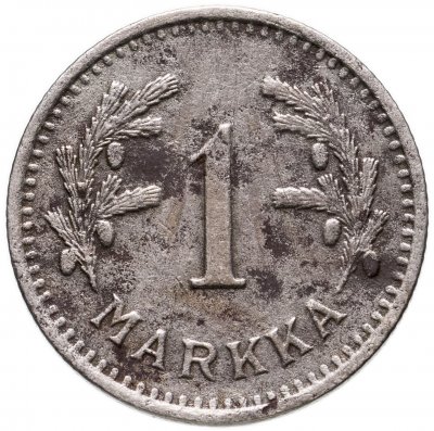 купить Финляндия 1 марка (markka) 1940 Медно-никелевый сплав /серый цвет/