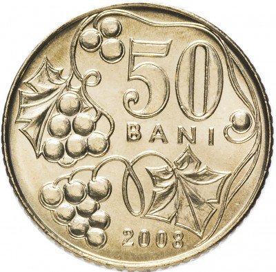 купить Молдова 50 бань (bani) 2008