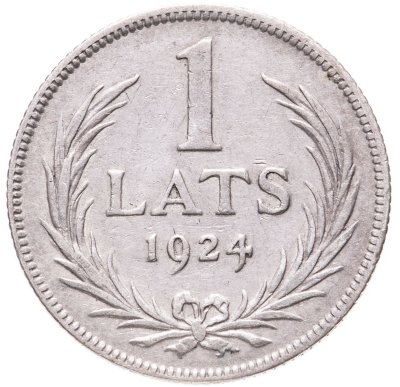 купить Латвия 1 лат (lats) 1924