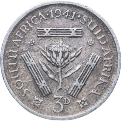 купить ЮАР 3 пенса (pence) 1941