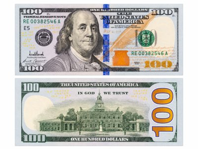 купить США 100 долларов Series 2025 с подписью Дональда Трампа