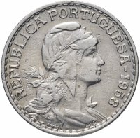 Купить Португалия 1 эскудо (escudo) 1958