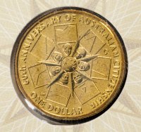 Купить Австралия 1 доллар 2009 "60 лет австралийскому гражданству" UNC в буклете