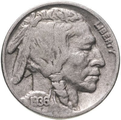 купить США 5 центов 1936 "Buffalo Nickel"