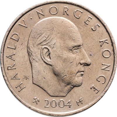 купить Норвегия 20 крон (kroner) 2004 150 лет первой Норвежской железной дороге