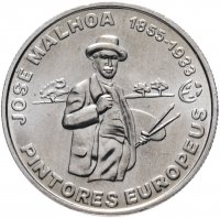 Купить Португалия 2,5 евро (euro) 2012 "Европейские художники - Жозе Мальоа"
