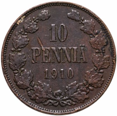 купить 10 пенни (pennia) 1910