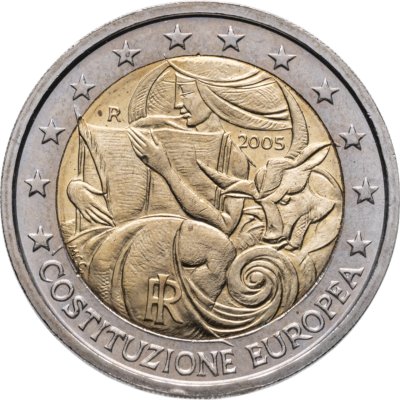 купить Италия 2 евро (euro) 2005 Европейская конституция