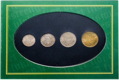 купить Набор монет острова Шпицбергена Артикуголь 1993 (4 монеты ) ММД в буклете
