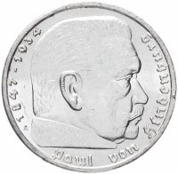 купить Германия, Третий рейх 5 рейхсмарок 1939 А