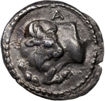 купить Аканф. Тетрабол. серебро. 425-380 до н.э.