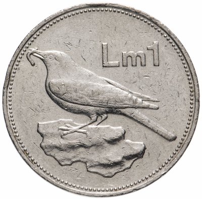 купить Мальта 1 лира (lira) 1986