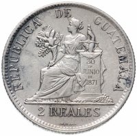 Купить Гватемала 2 реала 1898