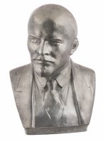 Купить Бюст В.И. Ленина, силумин, СССР, 1980-1990 гг.