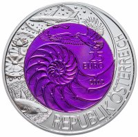 Купить Австрия 25 euro (евро) 2012 "Бионика" в футляре с сертификатом