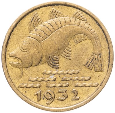 купить Германия, Данциг (Гданьск) 10 пфеннигов 1932
