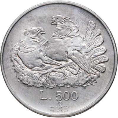 купить Сан-Марино 500 лир (lire) 1974
