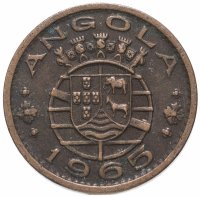 Купить Ангола 1 эскудо (escudo) 1953-1965