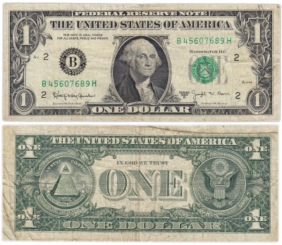 купить США 1 доллар 1963 B