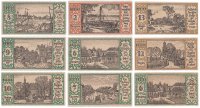 купить Германия (Бранденбург: Берлин) набор из 9 нотгельдов 1921 (92.1/B1)