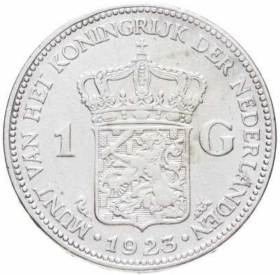 купить Нидерланды 1 гульден (gulden) 1923