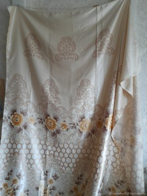 купить Комплект штор, ткань, Шелк, СССР, 1960-1980 гг.