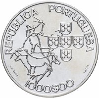 купить Португалия 1000 эскудо (escudos) 2000 "Председательство Португалии в совете ЕС"