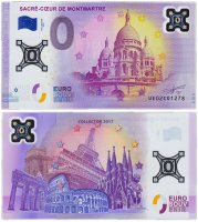 купить 0 евро (euro) «Базилика Сакре-Кёр» Collector 2017 Пластик (лимитированная серия)