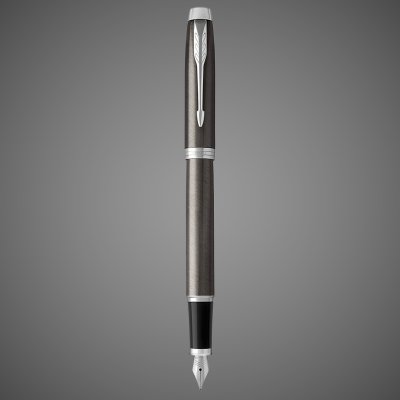 купить Перьевая ручка Parker IM Metal Core Dark Espresso CT, перо: F, цвет чернил: blue, в подарочной упаковке., Металлы: анодированный алюминий, лак, латунь, 2026 г.