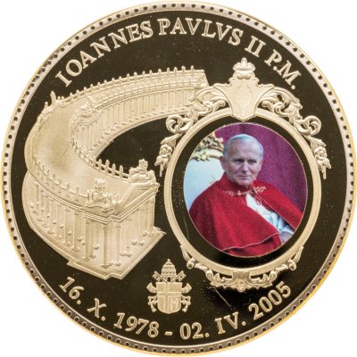 купить Медаль "Папа Иоанн Павел II" в капсуле