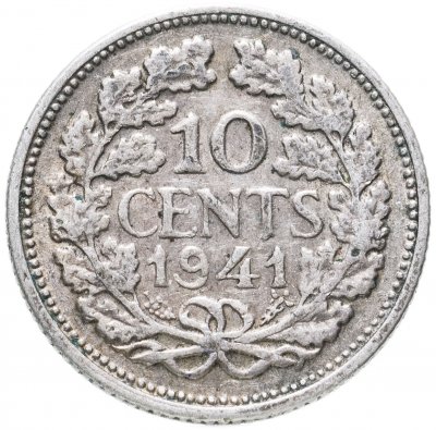 купить Нидерланды 10 центов (cents) 1941