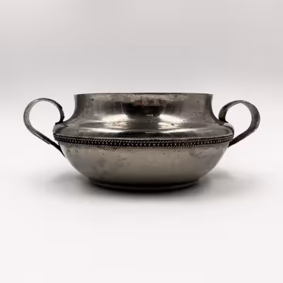купить Ёмкость для сыпучих продуктов (сахарница, икорница, соусник), металл, СССР, 1970-1990 гг.