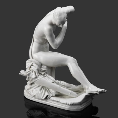 купить Статуэтка "Диана" (Богиня охоты), автор модели Пауль Шойрих, фарфор, Meissen (Мейсенский фарфор), Германия, 1920-1940 гг.