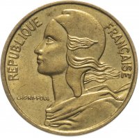 купить Франция 5 сантимов (centimes) 1966-2001