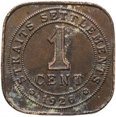 купить Стрейтс Сетлментс 1 цент (cent) 1926